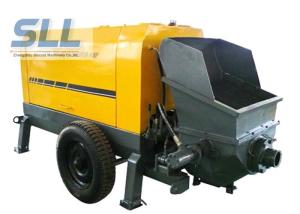 Wholesale Large Capacity Mobile Cement Mortar Pump Long Service Life 12 Months Warranty from china suppliers