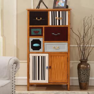 Wholesale 6 Drawer Vertical NC Painting Solid Wood Storage Cabinet Family Room Furniture from china suppliers