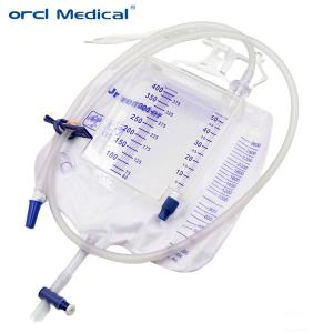 Wholesale Medical Grade PVC Urology Disposable Products White Urine Meters Drainage Bags Supplier from china suppliers