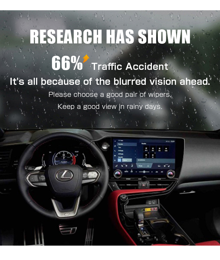 Japanese Car 2008 MASUMA Vehicles Accessories Silicone Wiper Blade ASV40L 4560116702954