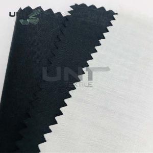 Wholesale 100% Polyester Plain Fusible Woven Interlining For Women Underwear from china suppliers