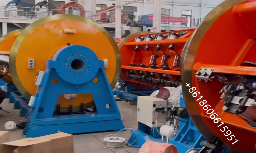Rigid Frame Cable Stranding Machine Stranded Copper And Aluminium Conductor 500/1+6+18+244