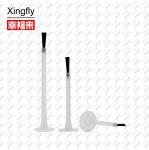 Black / White Nail Polish Remover Brush Nylon Fiber For Personal Care