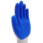 Durable Latex Safety Gloves Wear Resistant Crinkle Latex Rubber Construction