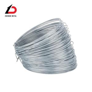 Wholesale Hot Dipped Galvanized Steel Wire 12/16/18 Gauge Electro Galvanized Gi Iron Binding Wire for Building from china suppliers