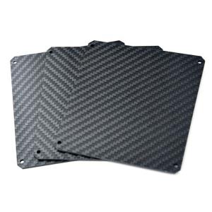 Wholesale Flexible High Glossy Full 3K Carbon Fiber Sheet - 2 X 2 Twill Weave from china suppliers