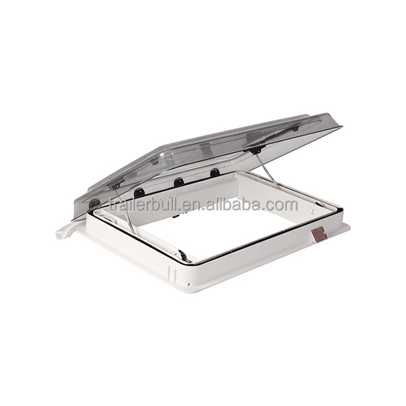 ARCYLIC GLASS RV Skylight Roof Windows Double Glazed Dome for DIY Expedition Camper Trucks