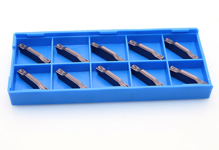 ZTGD0303 Chip breaker Groove Inserts / CNC Turning Inserts Tungsten carbide parting and grooving inserts