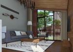 Novel Luxury Prefab House / Prefab Garden House With Wooden Interior Appearance