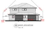 Light Steel Earthquake Resistant Prefabricated Houses Two-stories Light Steel