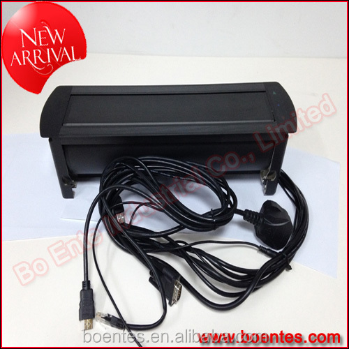 Motorized Cable Cubby/Electric Desktop Socket/Automatic Tabletop Socket
