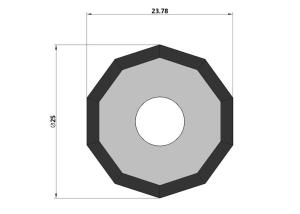 Wholesale 25mm W18 Steel Cutting Blade No Glitches High Shear Strength from china suppliers