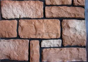 Wholesale Lightweight Faux Stone Panels Interior Wall , Faux Veneer Stone For Villa / Hotel Hall from china suppliers