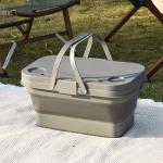OUTDOOR SPRING CAMPING COLLAPSIBLE STORAGE BOX FOLDING TABLE PICNIC PORTABLE