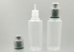 Reusable Watertight Smoke Oil Bottles Anti Theft Cap Plastic Dropper Bottles