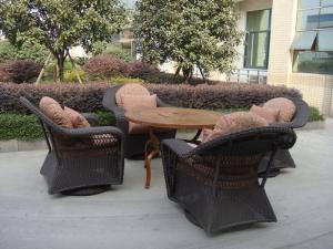 Wholesale 5pcs luxury America barbecue dining furniture from china suppliers