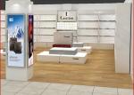 Boutiques Bag Shoe Store Display Shelves Luxury Wooden Customized Size