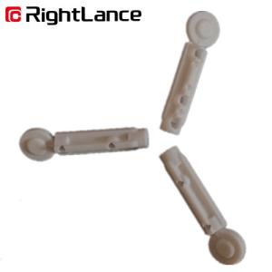 Wholesale 33G 0.2mm Pale Sterile Disposable Sterile Blood Lancet With Cap Needle from china suppliers