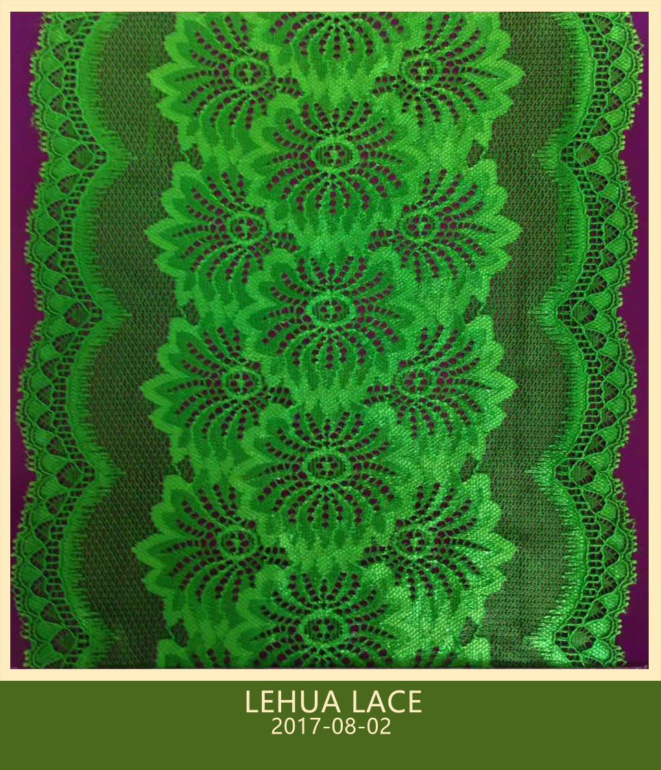 Hot Selling and nice quality Nylon Spandex Stretchy Brazil Lace from China