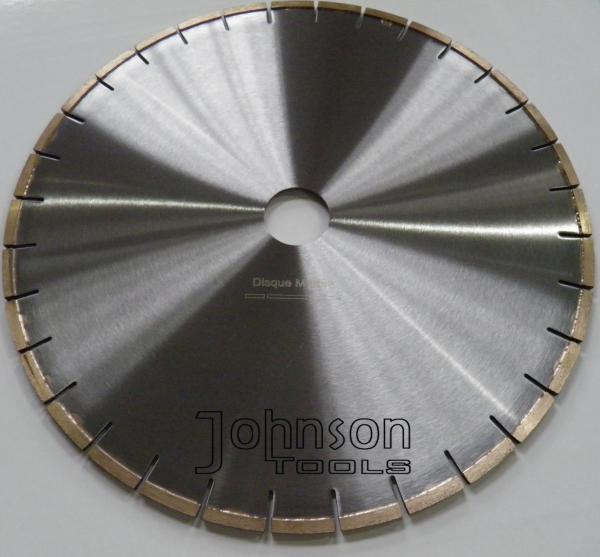 Narrow U Slot Type Diamond Stone Cutting Blades High Efficiency Wet Cutting 12”-