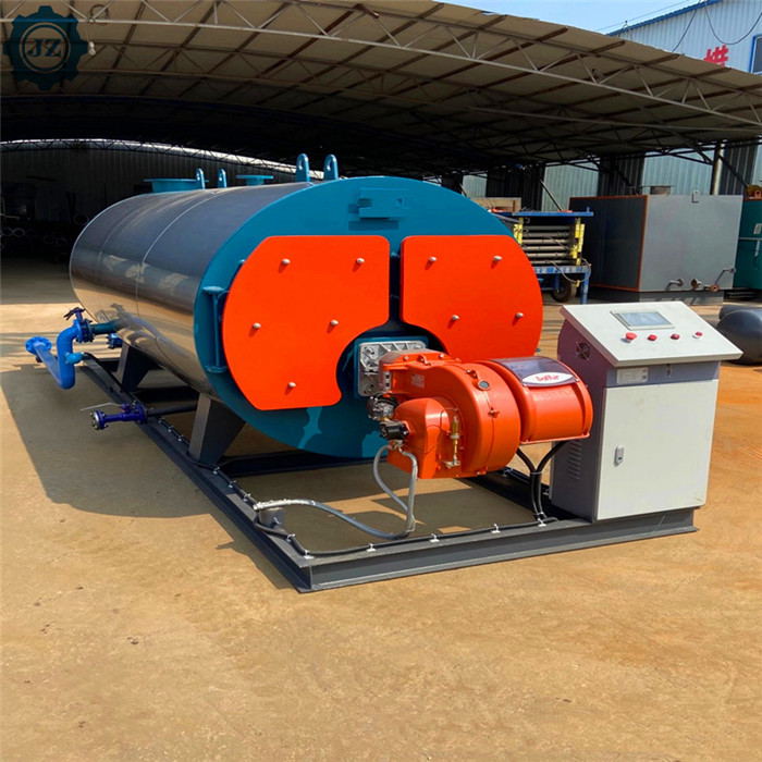 2ton 1.4MW Fully Automatic Oil Or Gas Fired Horizontal Hot Water Boiler Heating System