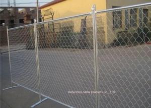 Wholesale Outdoor Temporary Construction Fence Chain Link Fencing For Construction Protection from china suppliers