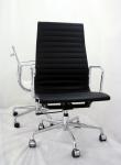 Heat Embossed Ribbing Ergonomic Conference Room Chairs With Removable Armrests