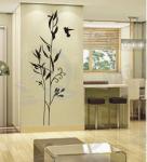 Large Wall Flower Stickers G183 / Decorative Wall Stickers