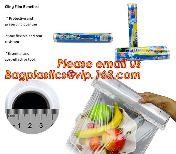 PVC Cling Film Plastic Wrap 30CM X 400M Cheap Food Wrap Film, Pvc Cling Film Jumbo Roll, 11 micron pvc stretch food wrap