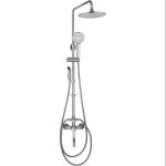 Wall Mounted Round Faucet Shower Set Pressurized Shower Head For Household