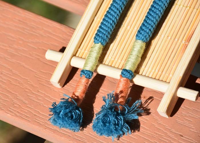 Woven Yarn Head 6mm Round Cotton Drawstring Cord For Garments