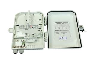 Wholesale 16 core Outdoor Fiber Optic Distribution Box with ABS material from china suppliers