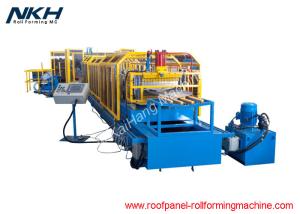 Wholesale Professional Metal Roof Ridge Cap Roll Forming Machine / Step Flashing Machine from china suppliers