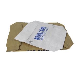 Wholesale 25kg Valve Paper Bags White Or Brown Durable Material For Packaging from china suppliers