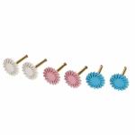 6Pcs Dental Rubber Diamond Polisher Impeller CA RA Polishing Composite Kits