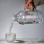 OEM ODM Luxury Glass Cooling Water Bottle 34 Oz Magic Color