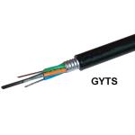 Outdoor Duct Fiber Optic Cable GYTS Light Armored SM G652D MLT Stranded 12 24 48