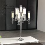 7 Arm 9 Arm Crystal Candelabra Glass Centerpieces Wedding 120CM
