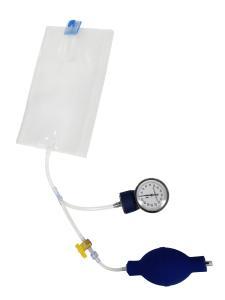 Wholesale Medical Grade Easy Inflation Pressure Infusor Bag with Pressure Gage 500ML from china suppliers