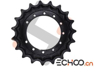 Wholesale Kobelco SK50SR Black Mini Excavator Drive Sprockets With HRC52-56 Hardness from china suppliers