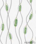 Suede Modern Vines Leaves Design Wallpaper 0.53*10M Nature Sense Kids Bedroom