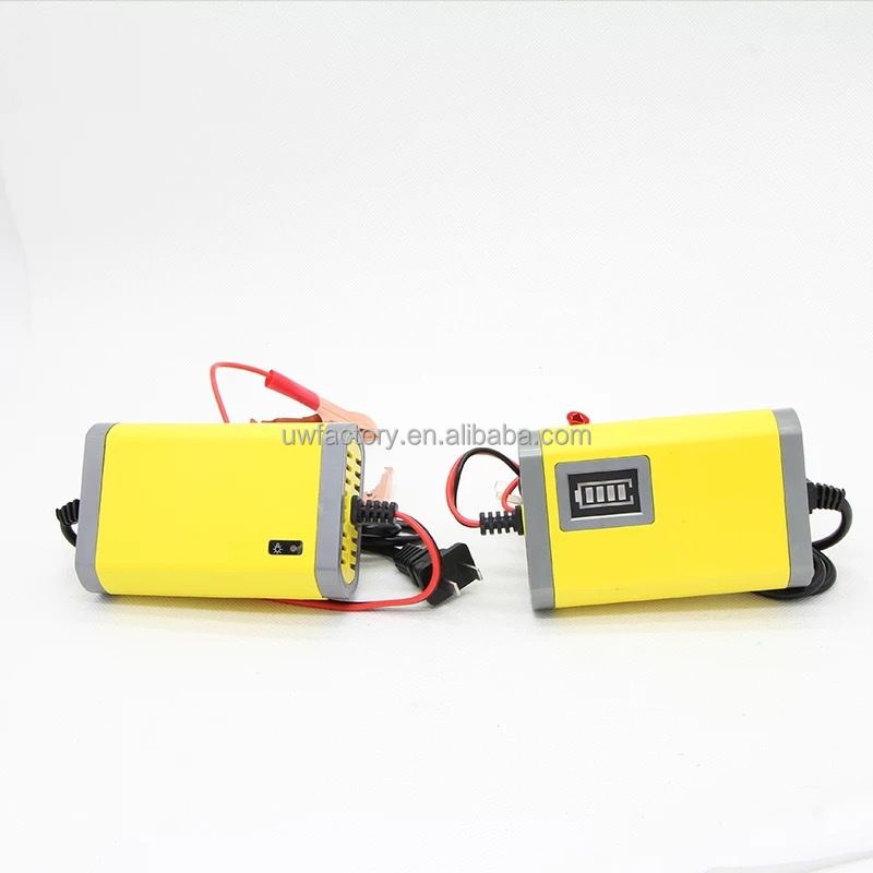 125W Output Power 12V 6A Motorcycle AGM Lead Acid Battery Charger for Electric Vehicle E-bike