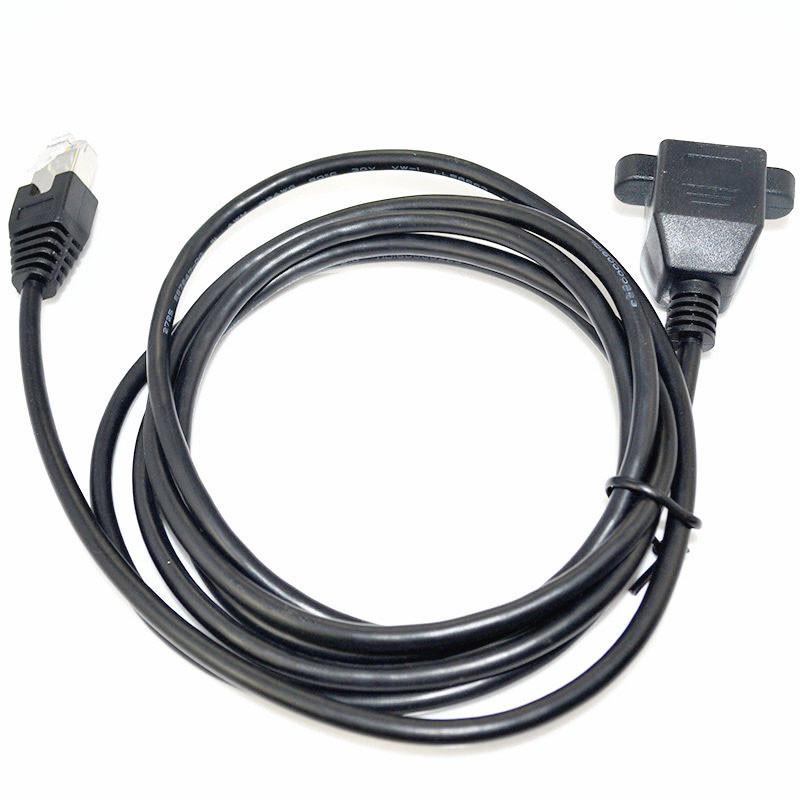 5.0mm Adapter Shielded Network Cable RJ45 Portable With Single Port