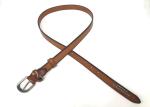 Hand Stitching Brown 23mm Women's Fashion Leather Belts