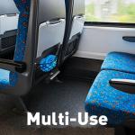 Custom Disposable Emesis Bags Blue Car Nausea Bags Vomit Bags For Motion Travel