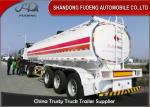 3 axles fuel tanker trailer 40000 liters fuel Tanker trailer gasoline transport