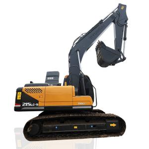 Wholesale Hyundai 215 Used Crawler Excavator 0.9m3 Bucket Capacity 110KW Rated Power from china suppliers