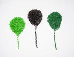 Fiber Grade Recycled PET Resin With IV0.55-0.7 Green Color GRS Certified