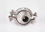 Weld Ends Check Stainless Steel Sanitary Valves Easily Cleaning Anti - Corrosion