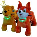 Hansel electric animal stuffed ride for shopping mal and animals bike motorized
